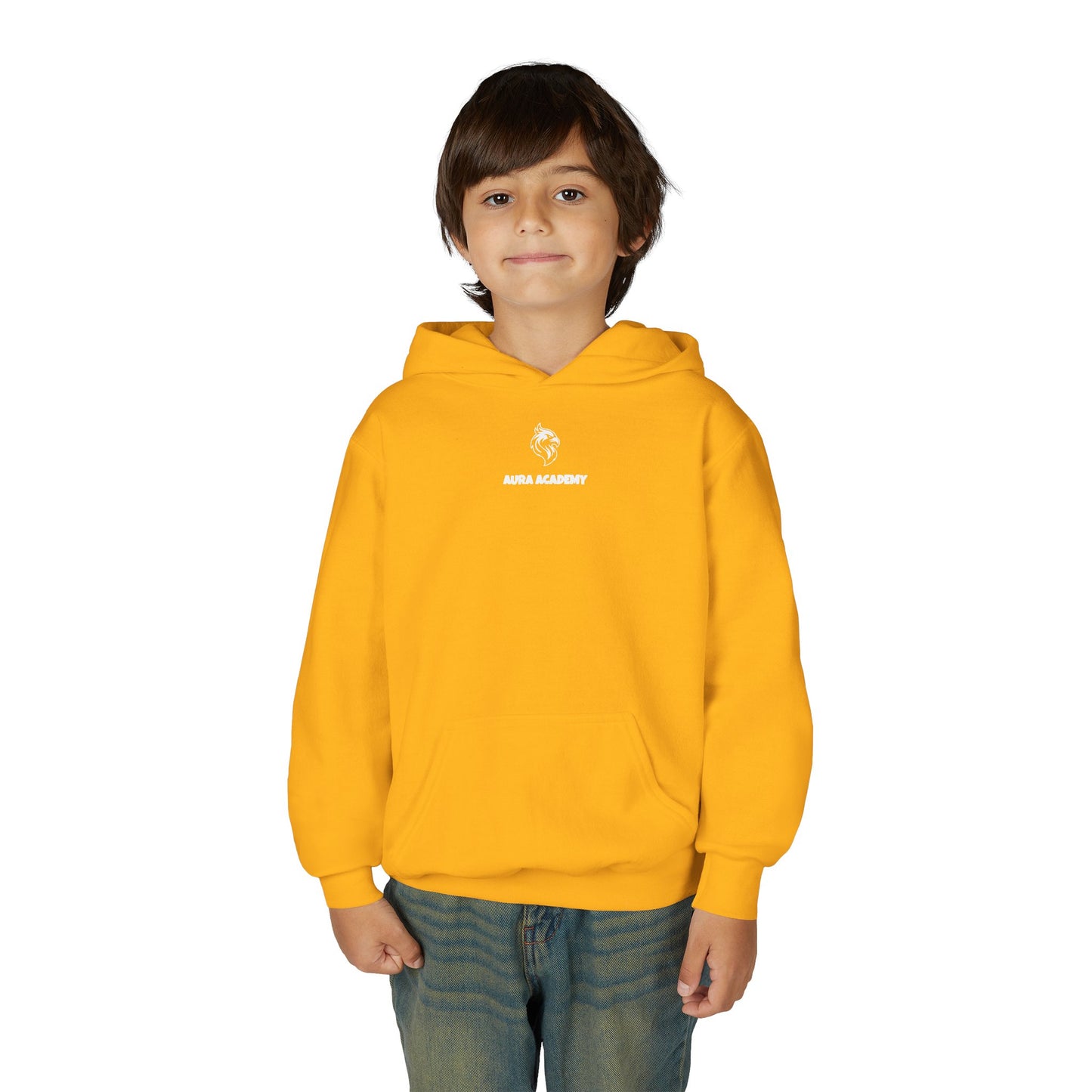 Aura Farming Youth Hoodie — Spiritual + Sustainable Gardening Graphic Sweatshirt