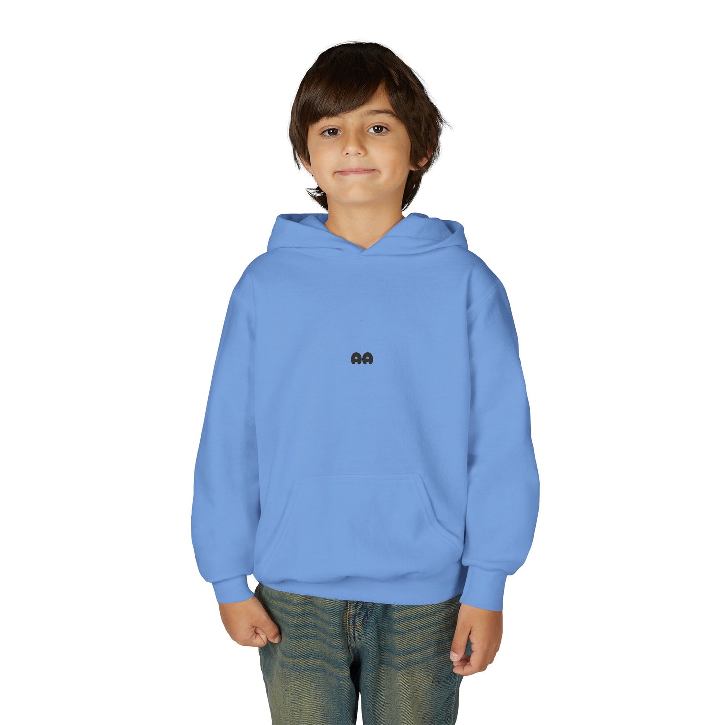 Youth Hoodie - Touch Grass Trend Design