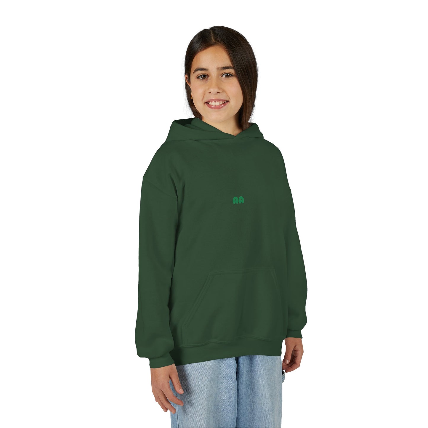 Youth Hoodie - Touch Grass Trend Design