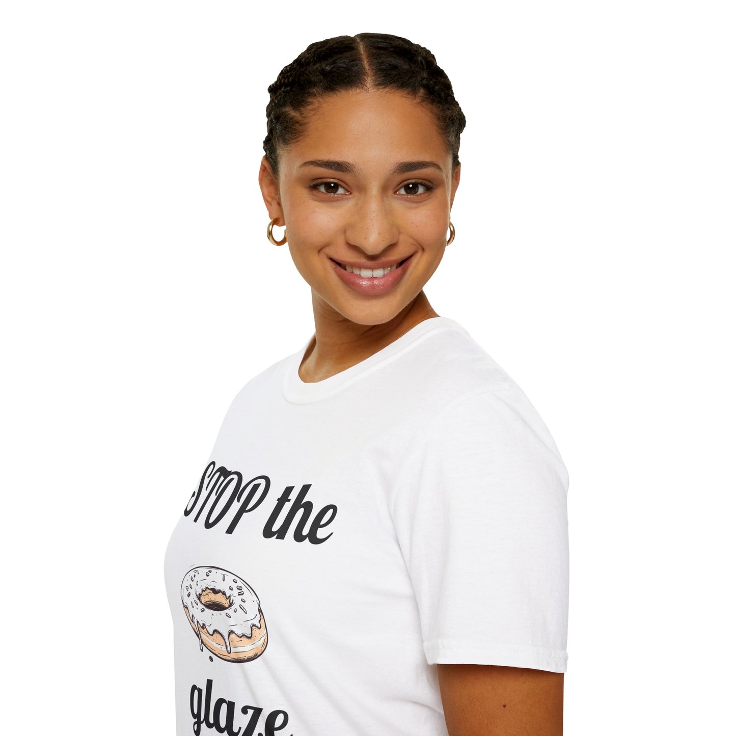 T-Shirt Glazing Slang TikTok Trend Compliments Donut Bakery