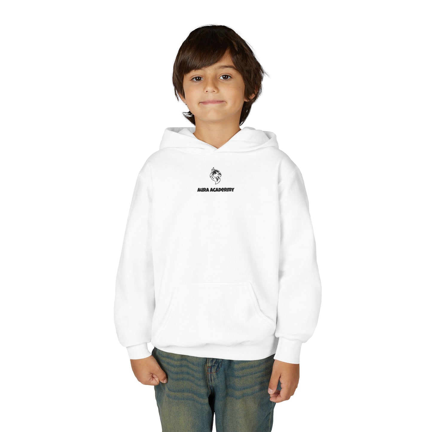 Aura Farming Youth Hoodie — Spiritual + Sustainable Gardening Graphic Sweatshirt