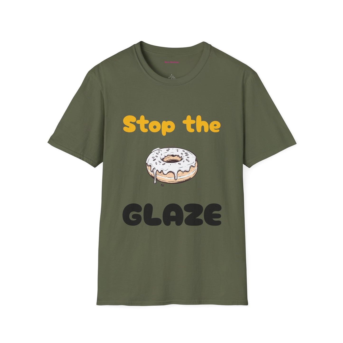 T-Shirt Glazing Slang TikTok Trend Compliments Donut Bakery