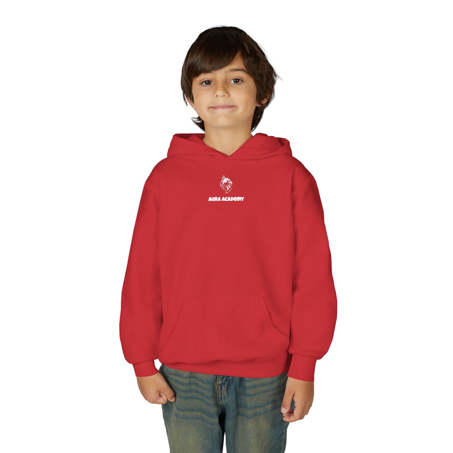 Aura Farming Youth Hoodie — Spiritual + Sustainable Gardening Graphic Sweatshirt