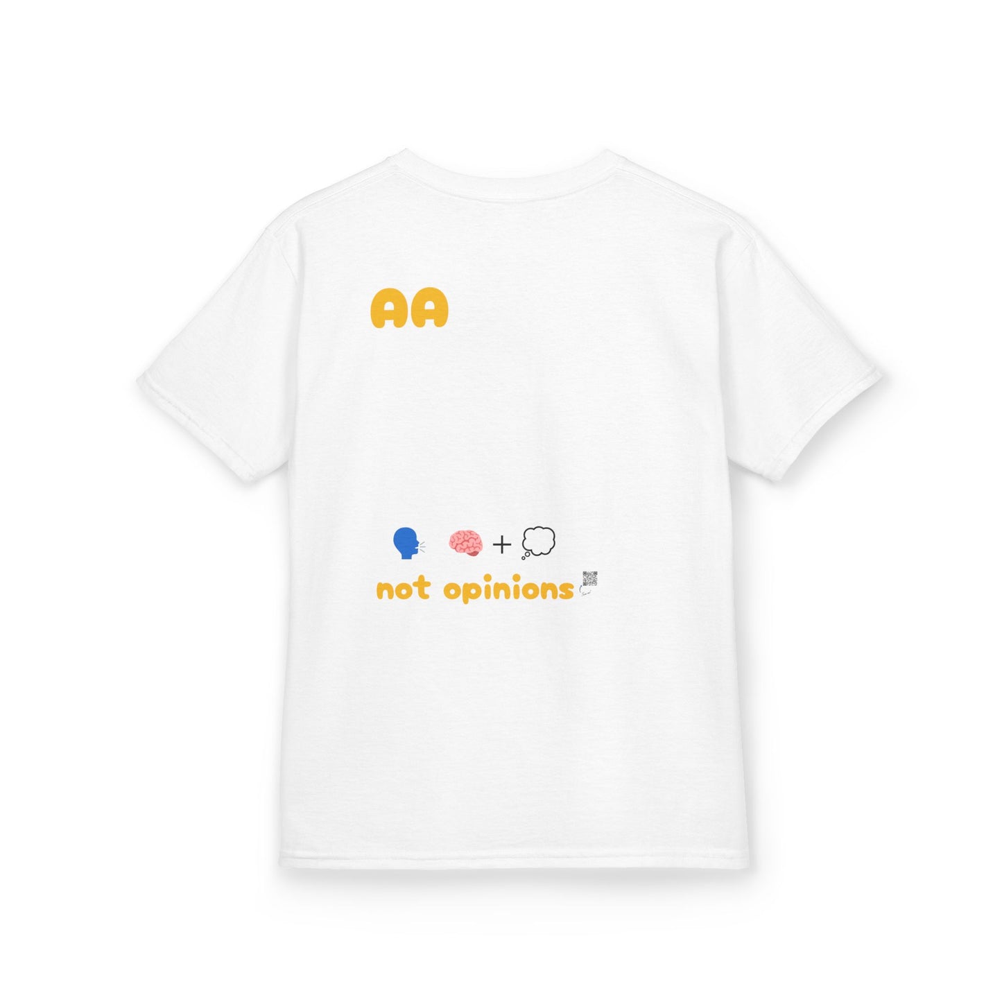 Kids Tee — "I farm AURA" Cute Minimalist Graphic Shirt