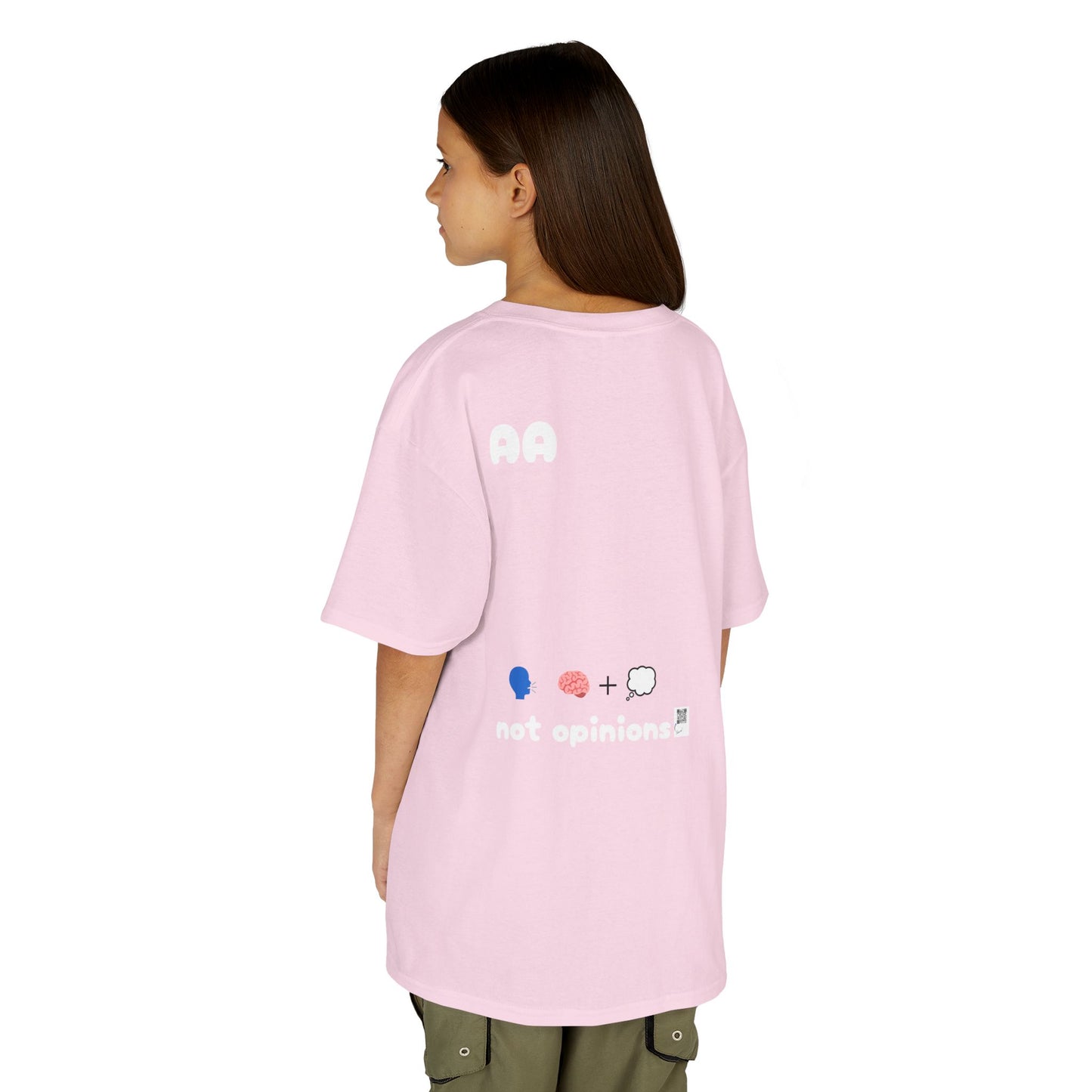 Kids Tee — "I farm AURA" Cute Minimalist Graphic Shirt