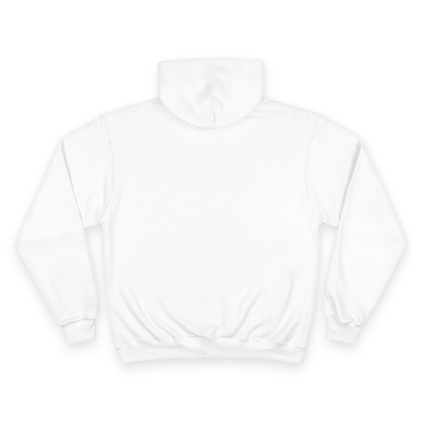 Aura Academy Champion Hoodie — Minimal White Embroidered Logo Hoodie