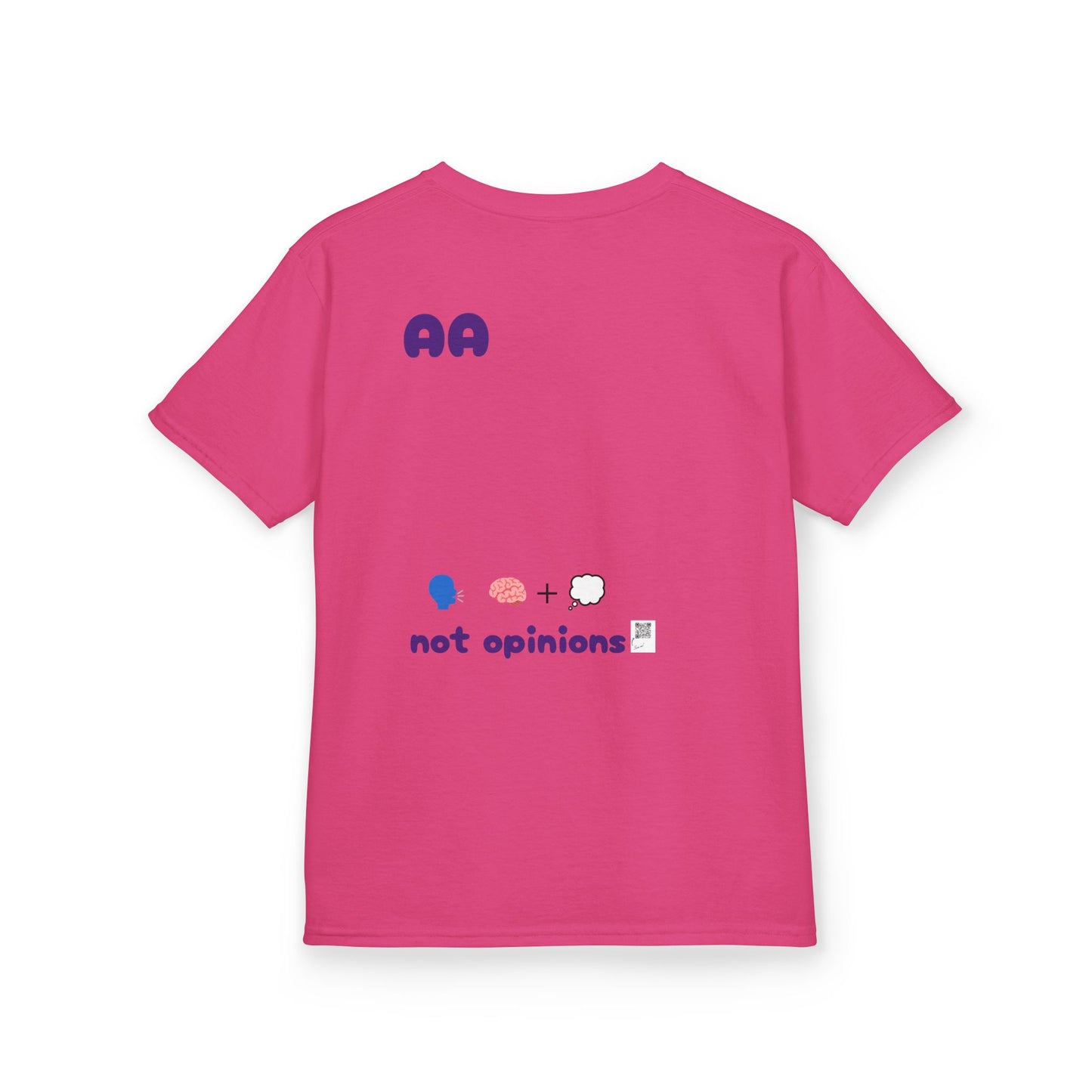 Kids Tee — "I farm AURA" Cute Minimalist Graphic Shirt