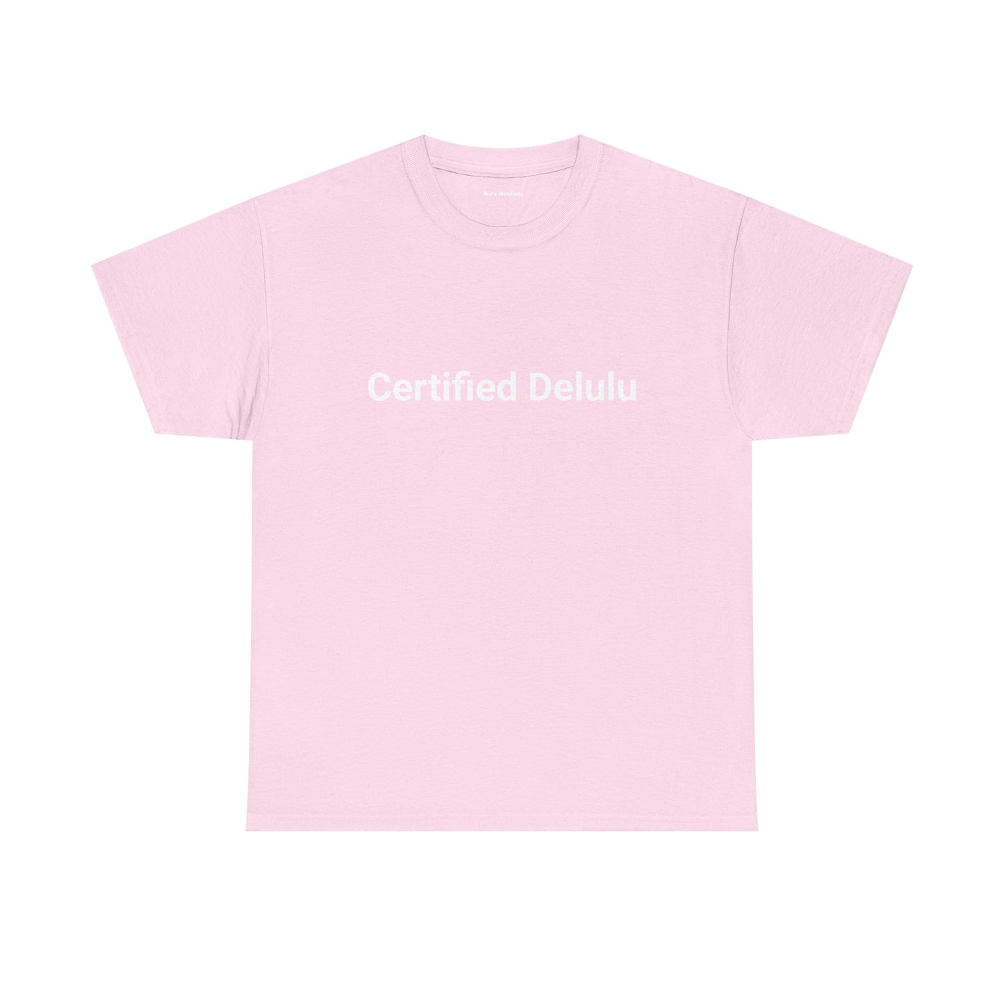 Playful 'delulu' Unisex Tee