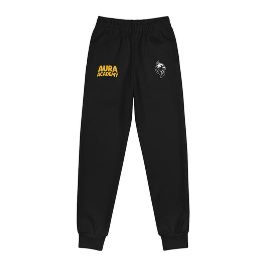 Phoenix Aura Youth Joggers — Monochrome White "Aura Academy"