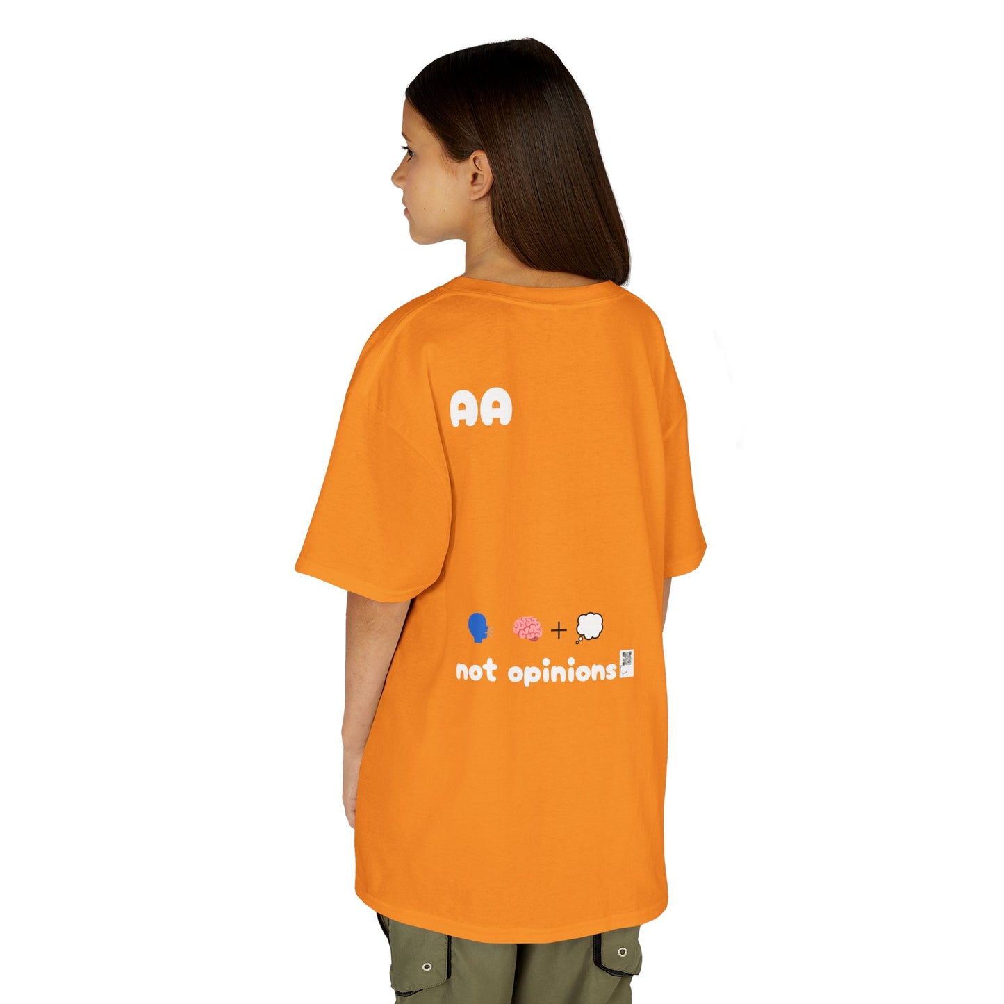Kids Tee — "I farm AURA" Cute Minimalist Graphic Shirt