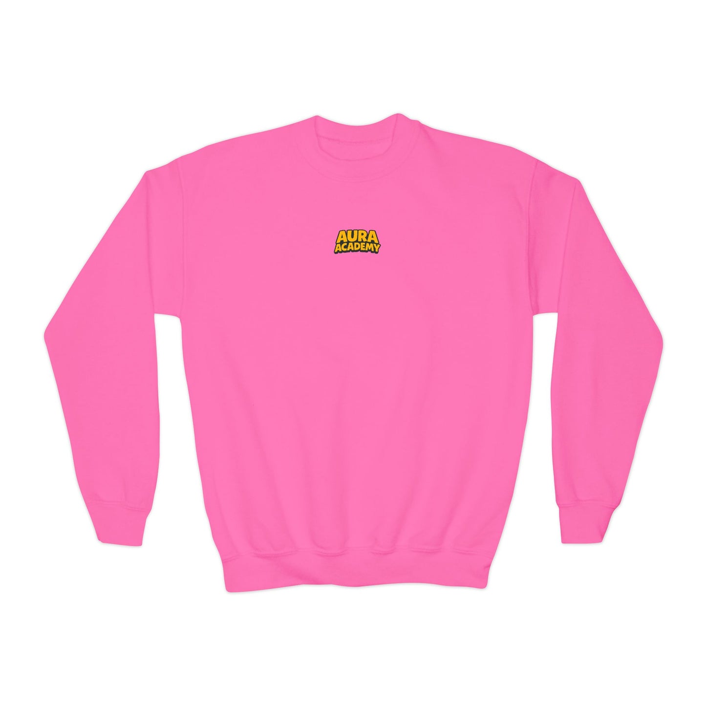 "Aura Level: Off The Leash" Youth Crewneck Sweatshirt