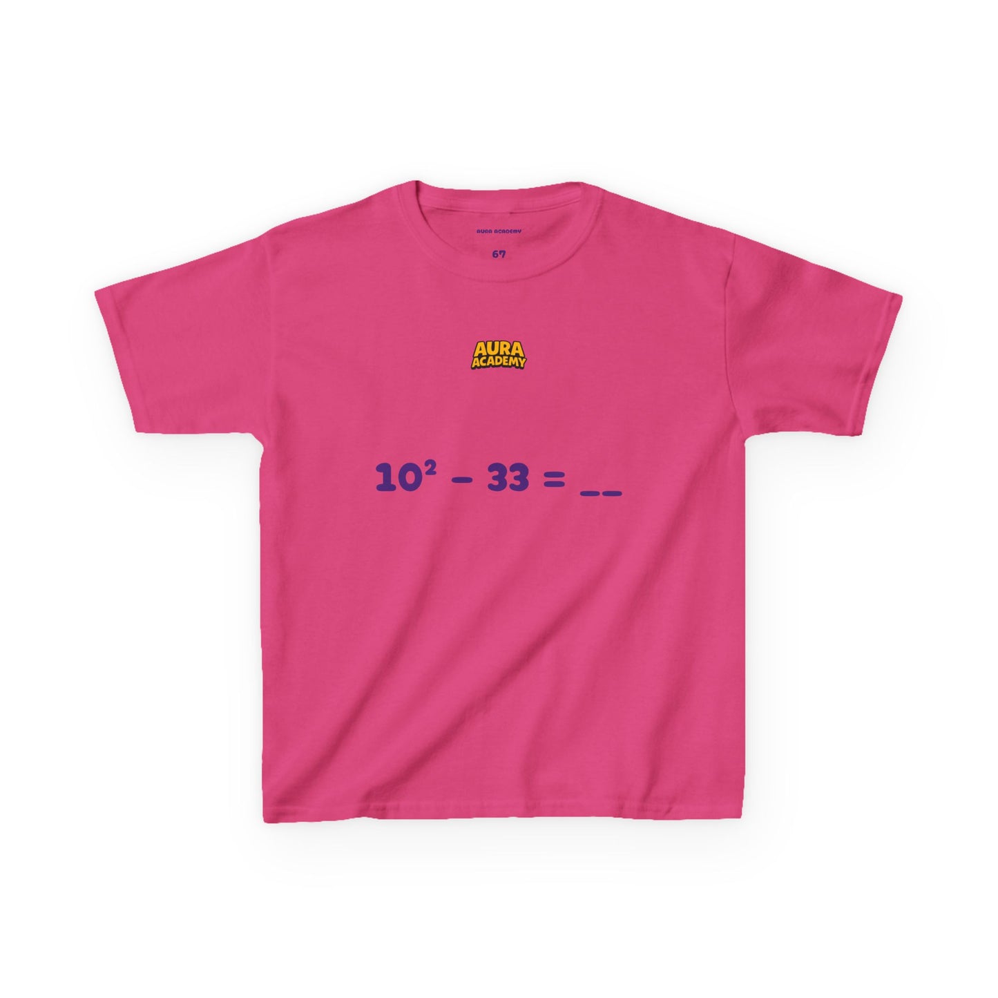 Kids Tee — 'Sesenta y Siete' Spanish Number 67 Shirt