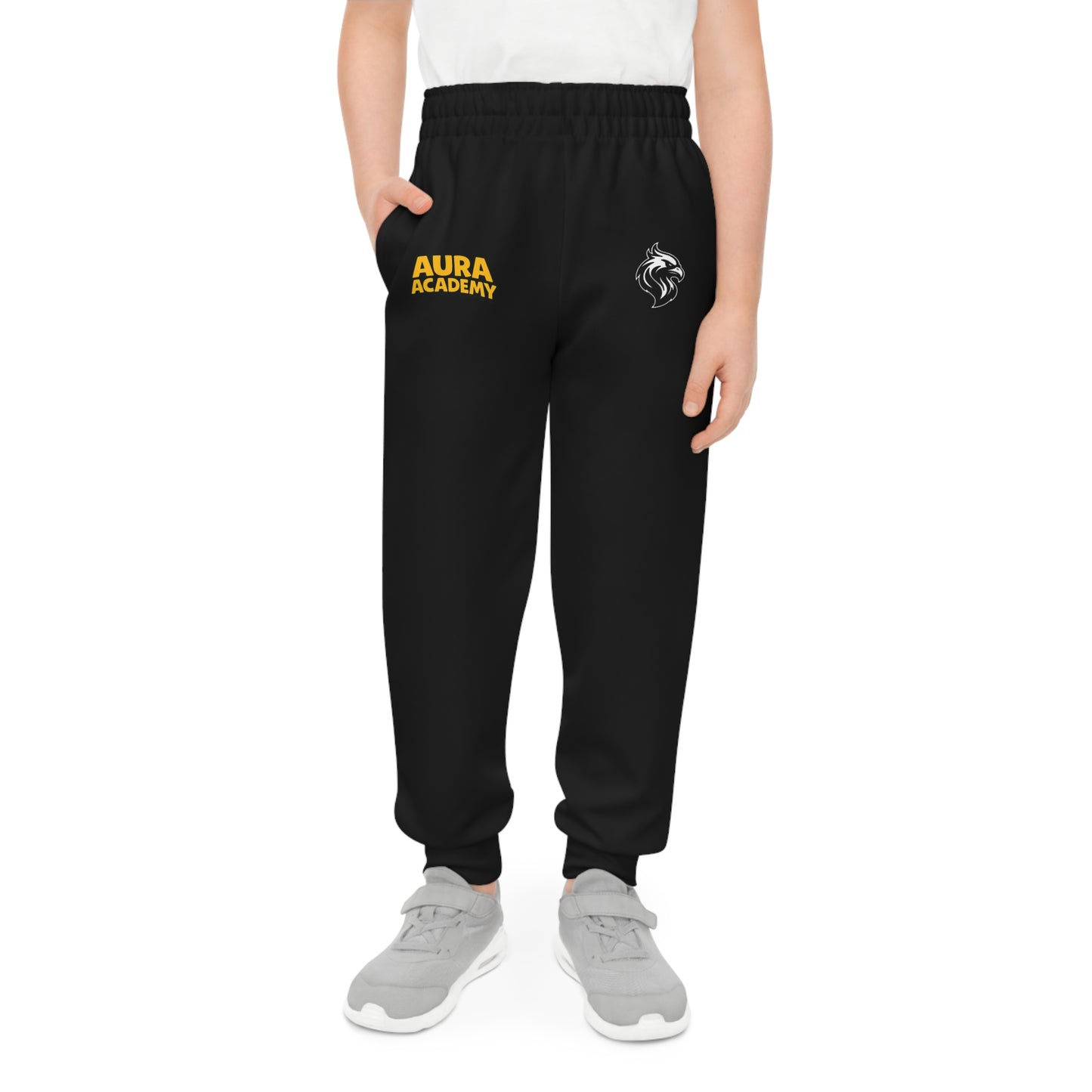 Pantalon de jogging Phoenix Aura Youth — Blanc monochrome « ​​Aura Academy »