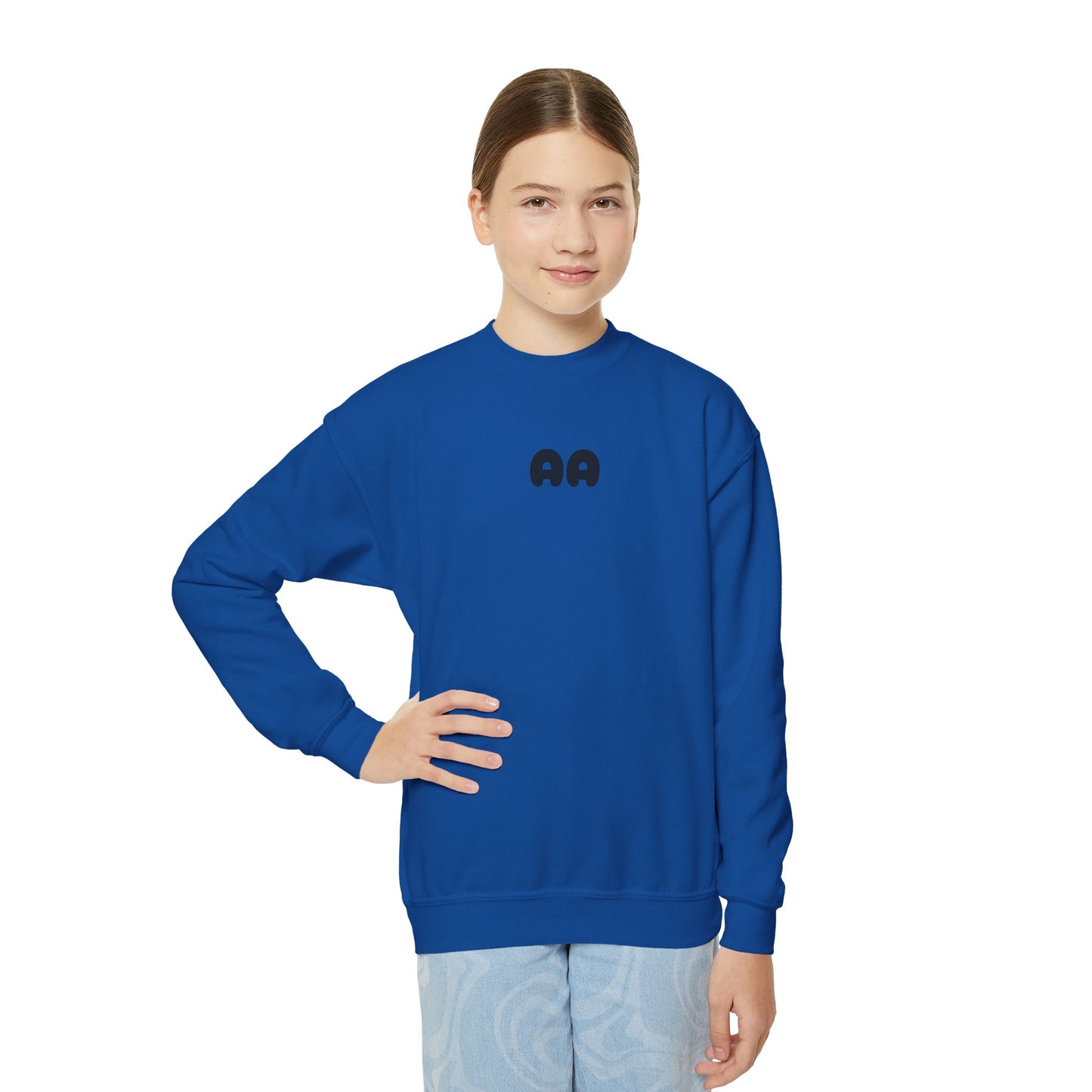 Aura Academy Youth Crewneck Sweatshirt — 'Got Drip' Graphic with Water Droplet