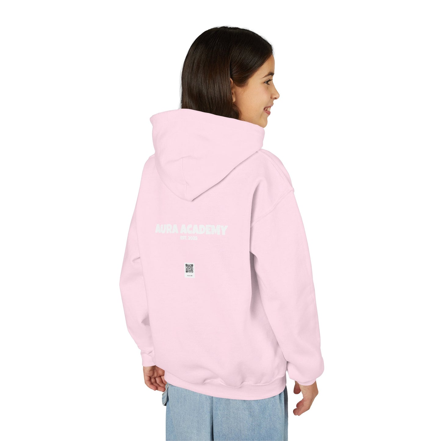 Girl Math Emoji Hoodie — Youth Funny Finance Humor Sweatshirt