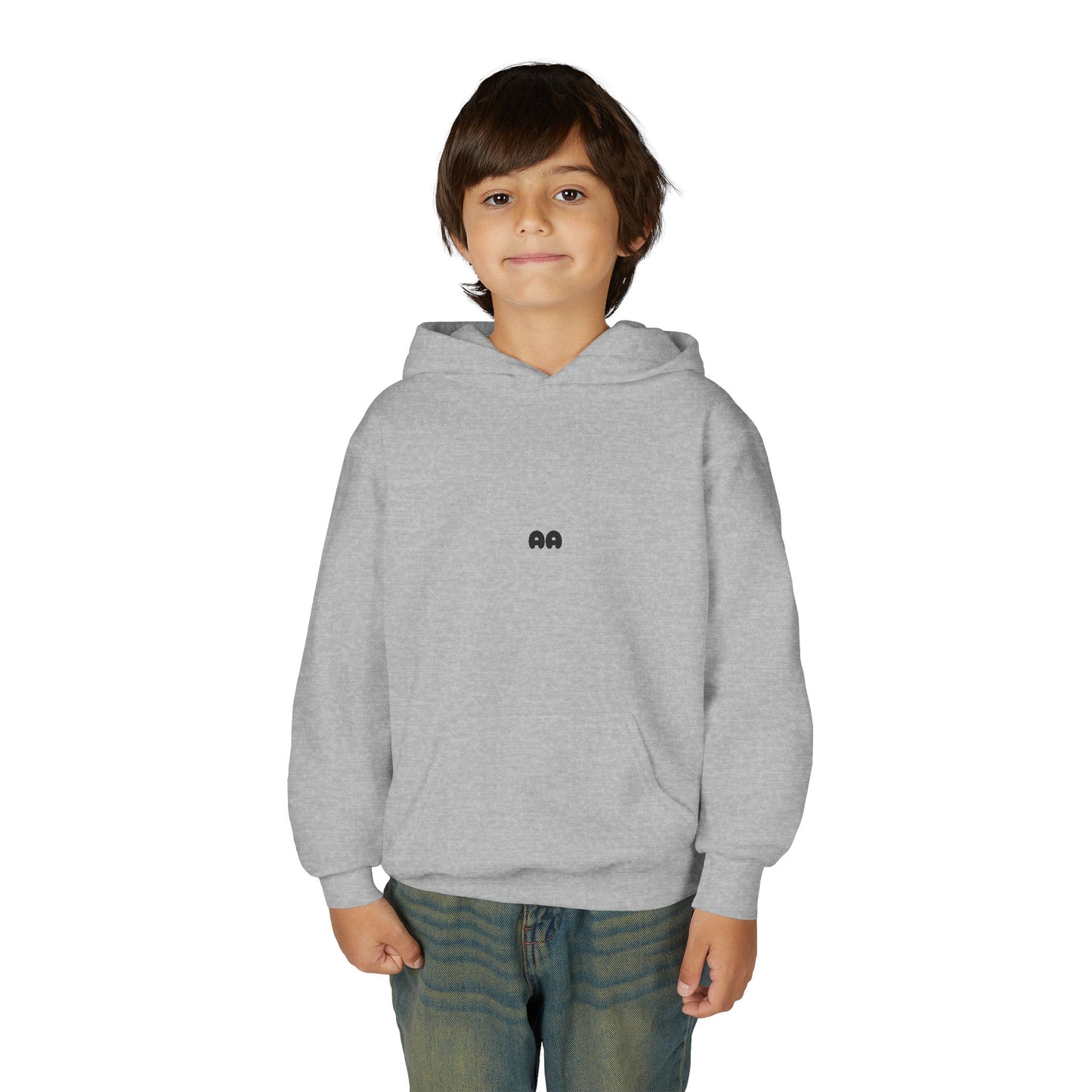 Youth Hoodie - Touch Grass Trend Design