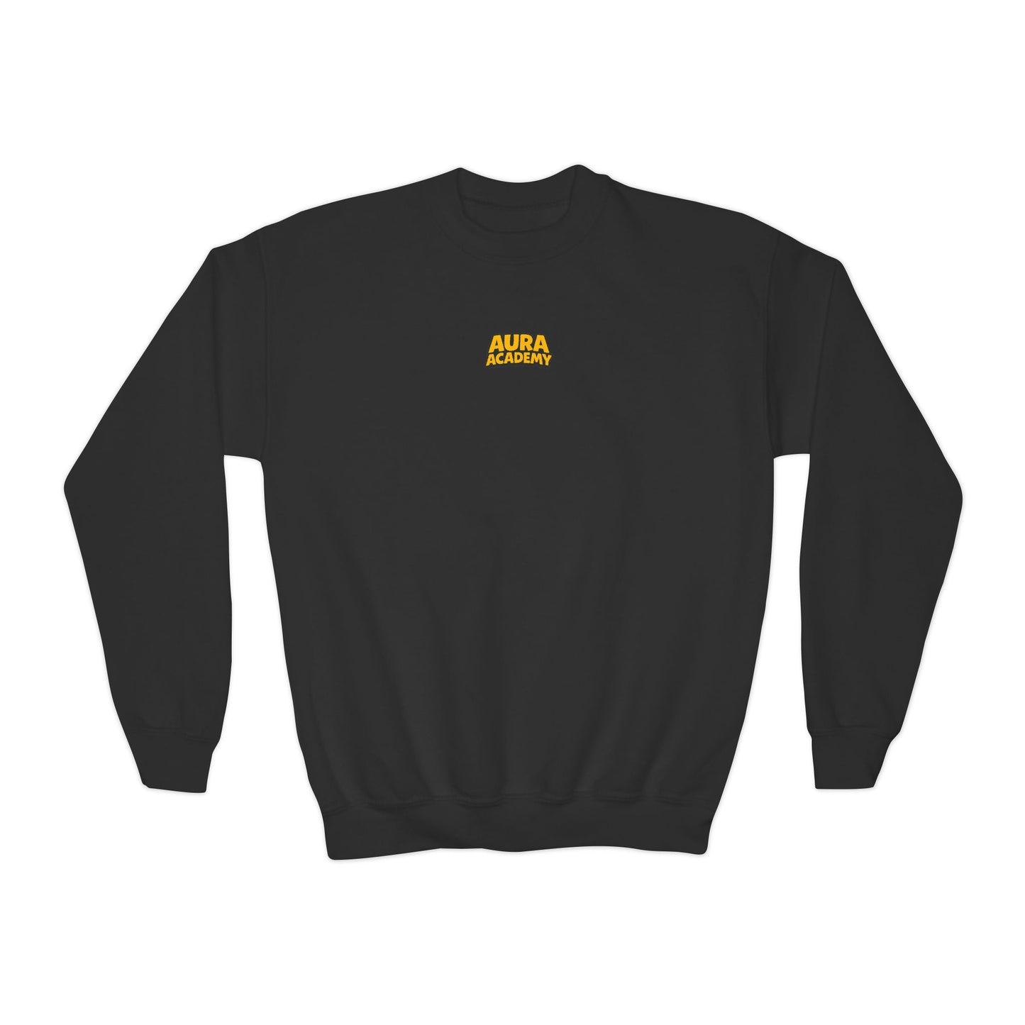 "Aura Level: Off The Leash" Youth Crewneck Sweatshirt