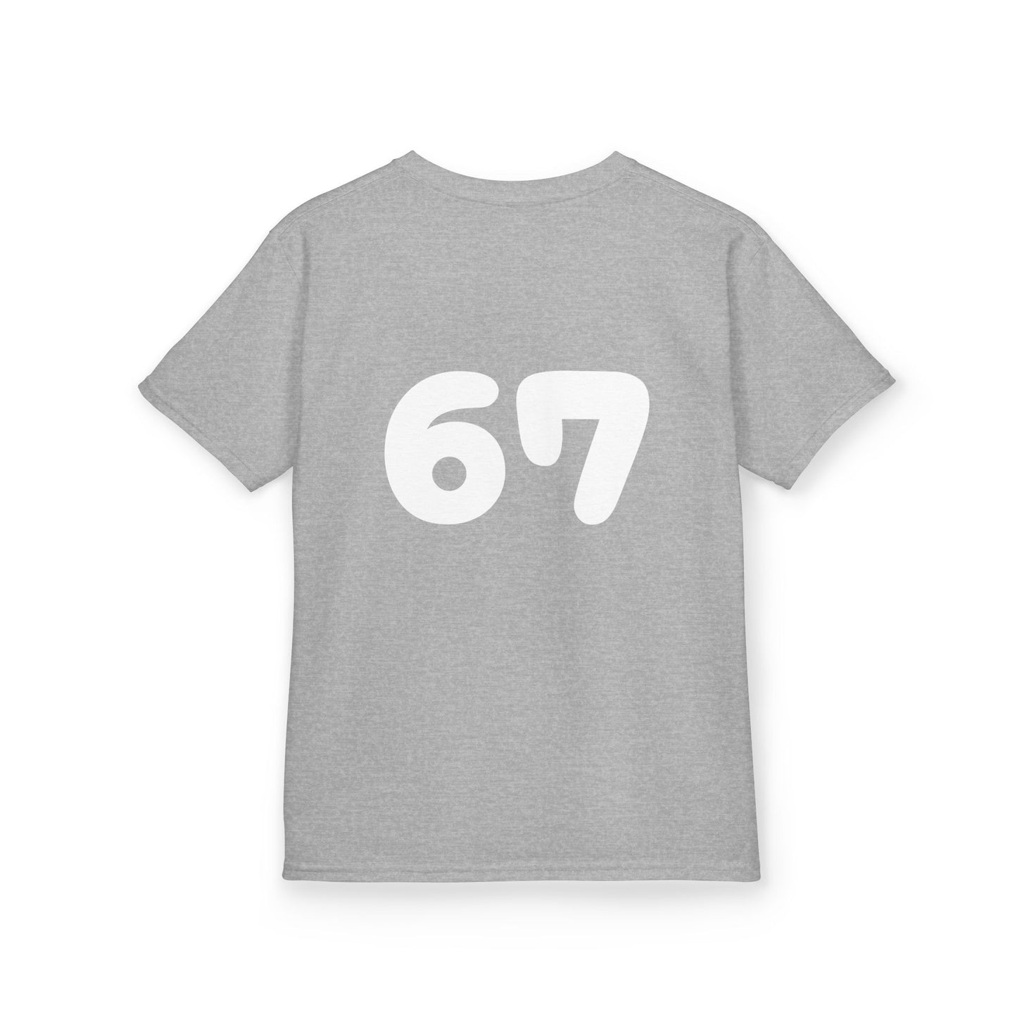 Kids Tee — 'Sesenta y Siete' Spanish Number 67 Shirt