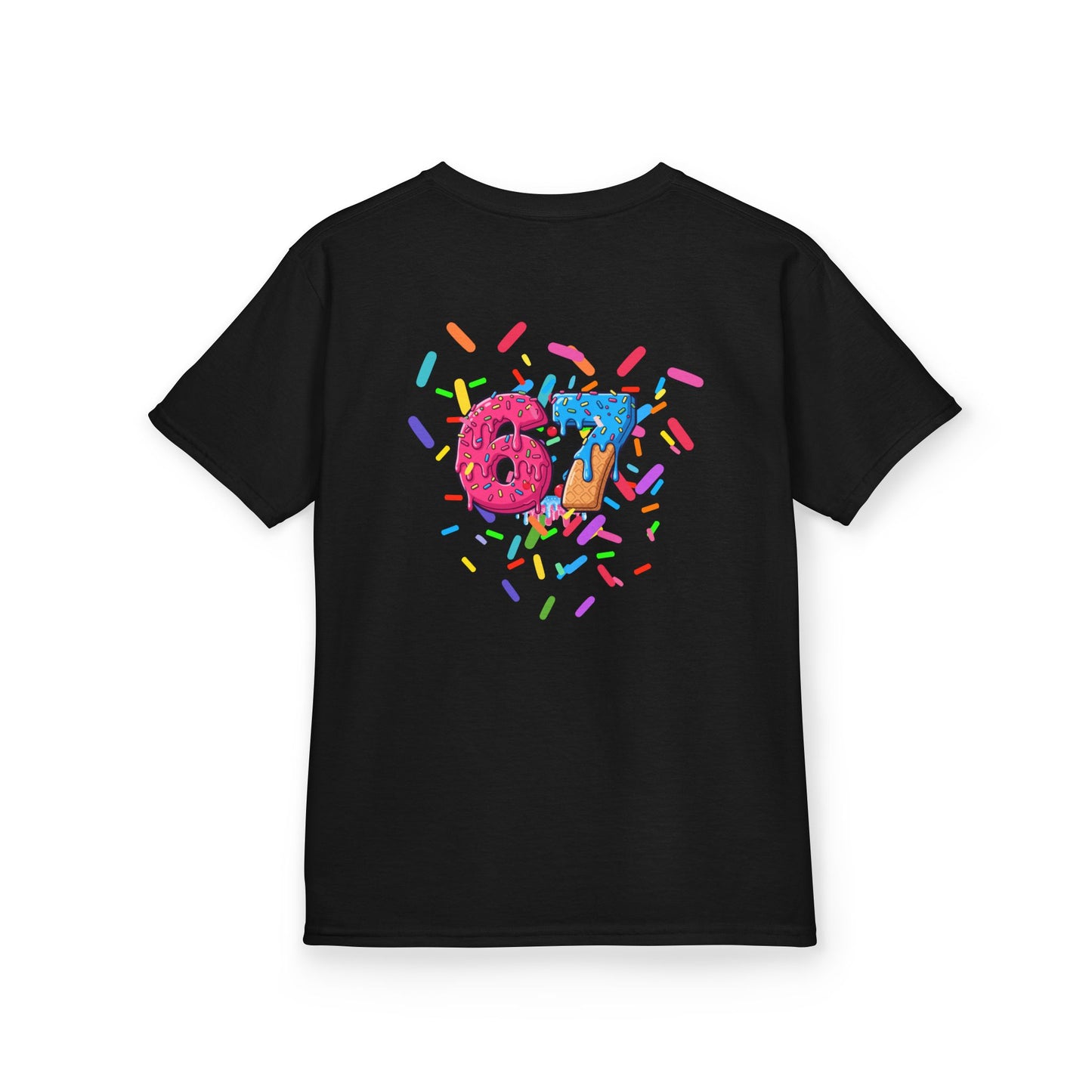 67 Kids Tee — Retro Number Graphic Youth T‑Shirt
