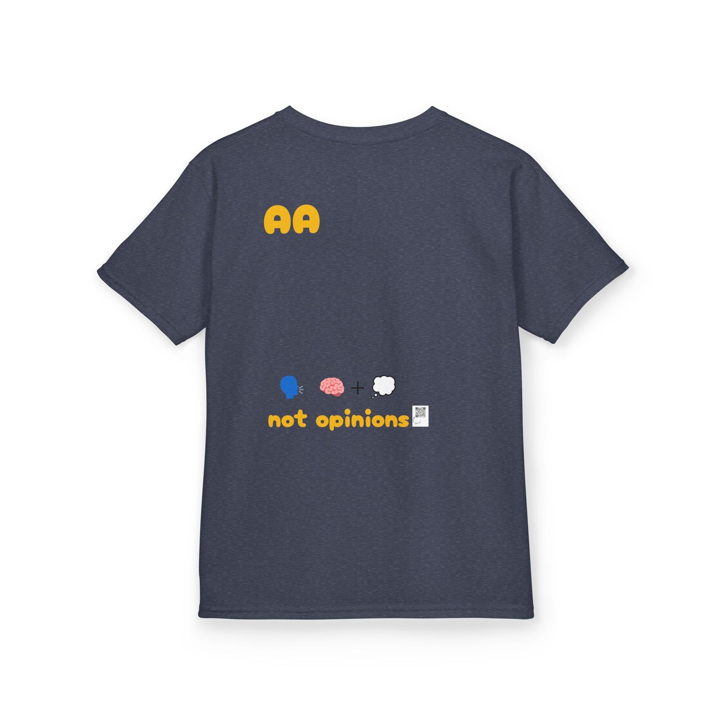 Kids Tee — "I farm AURA" Cute Minimalist Graphic Shirt
