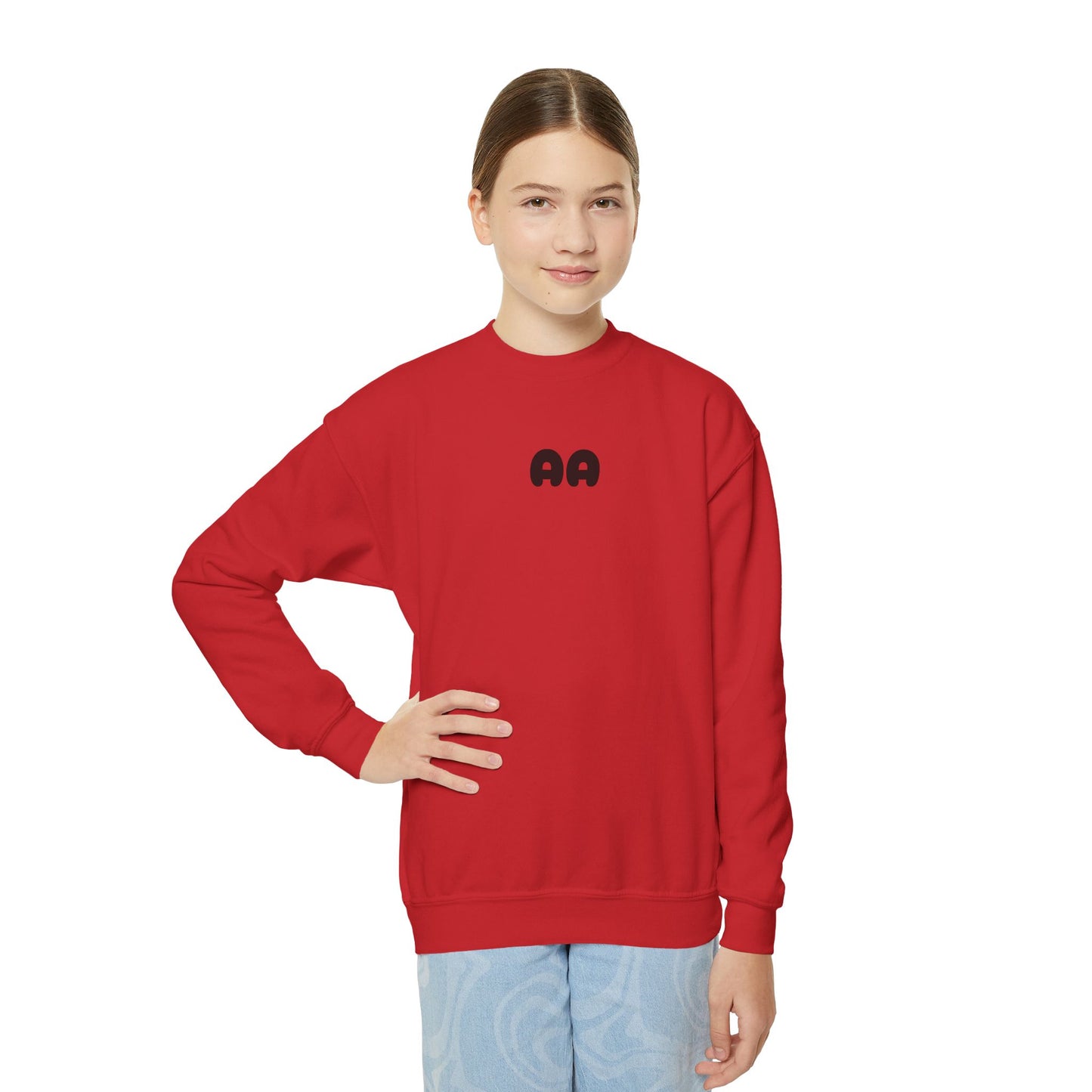 Aura Academy Youth Crewneck Sweatshirt — 'Got Drip' Graphic with Water Droplet