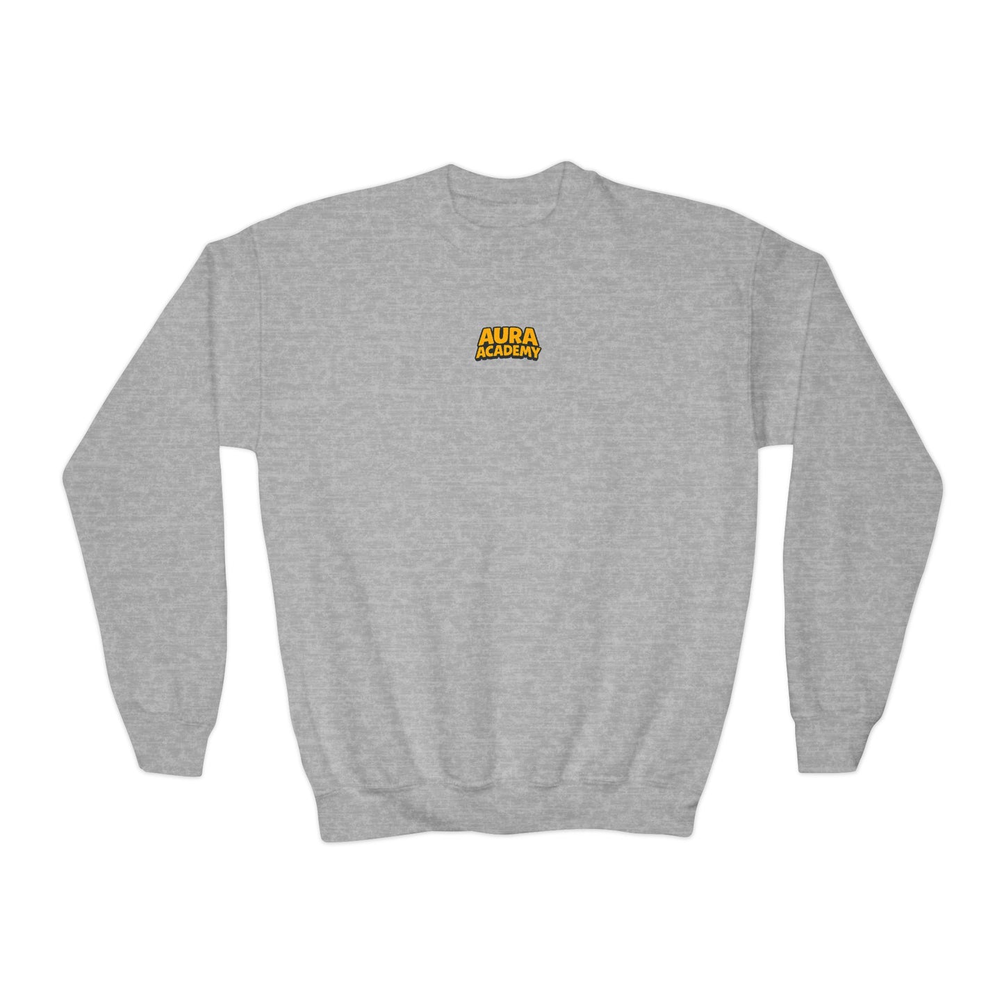 "Aura Level: Off The Leash" Youth Crewneck Sweatshirt
