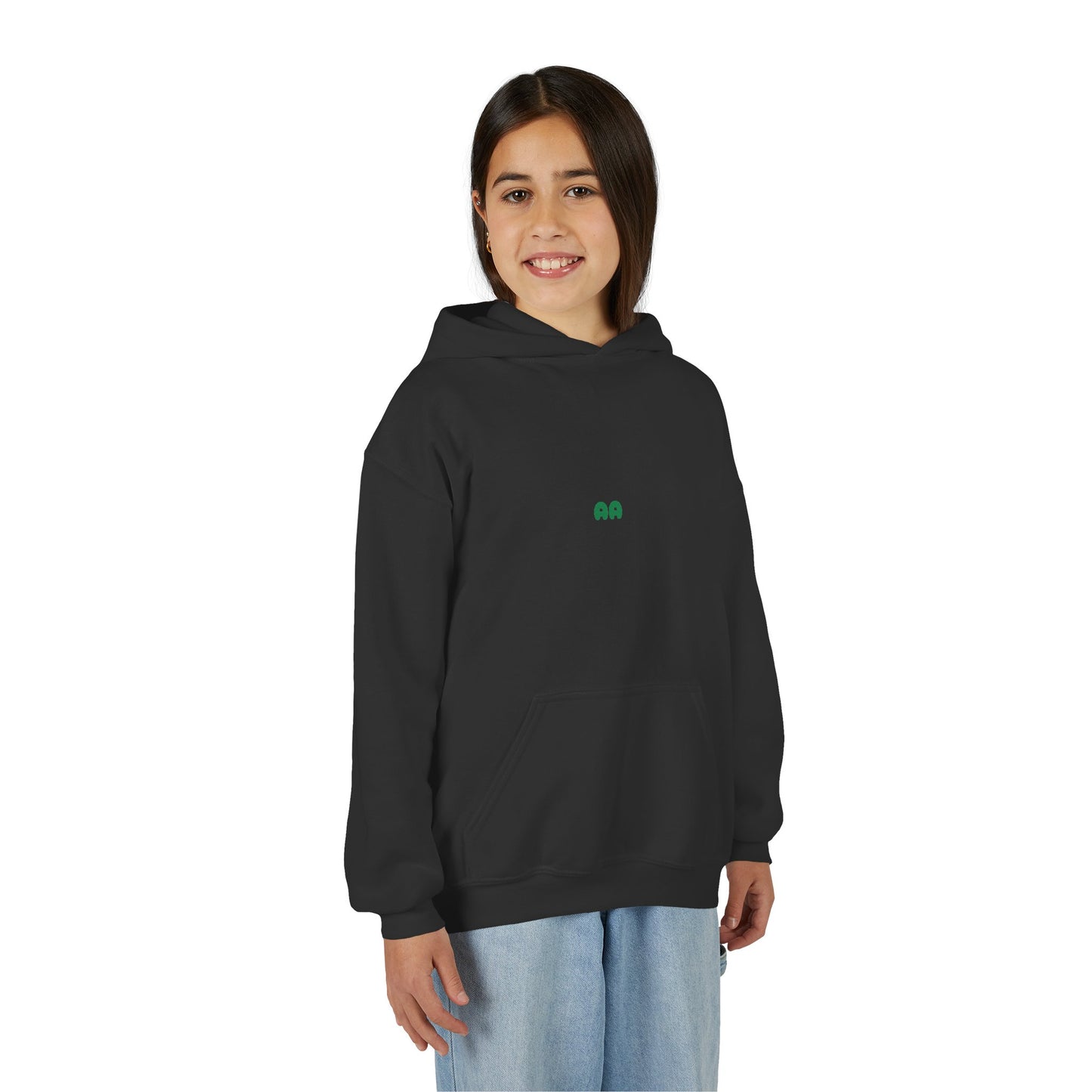 Youth Hoodie - Touch Grass Trend Design