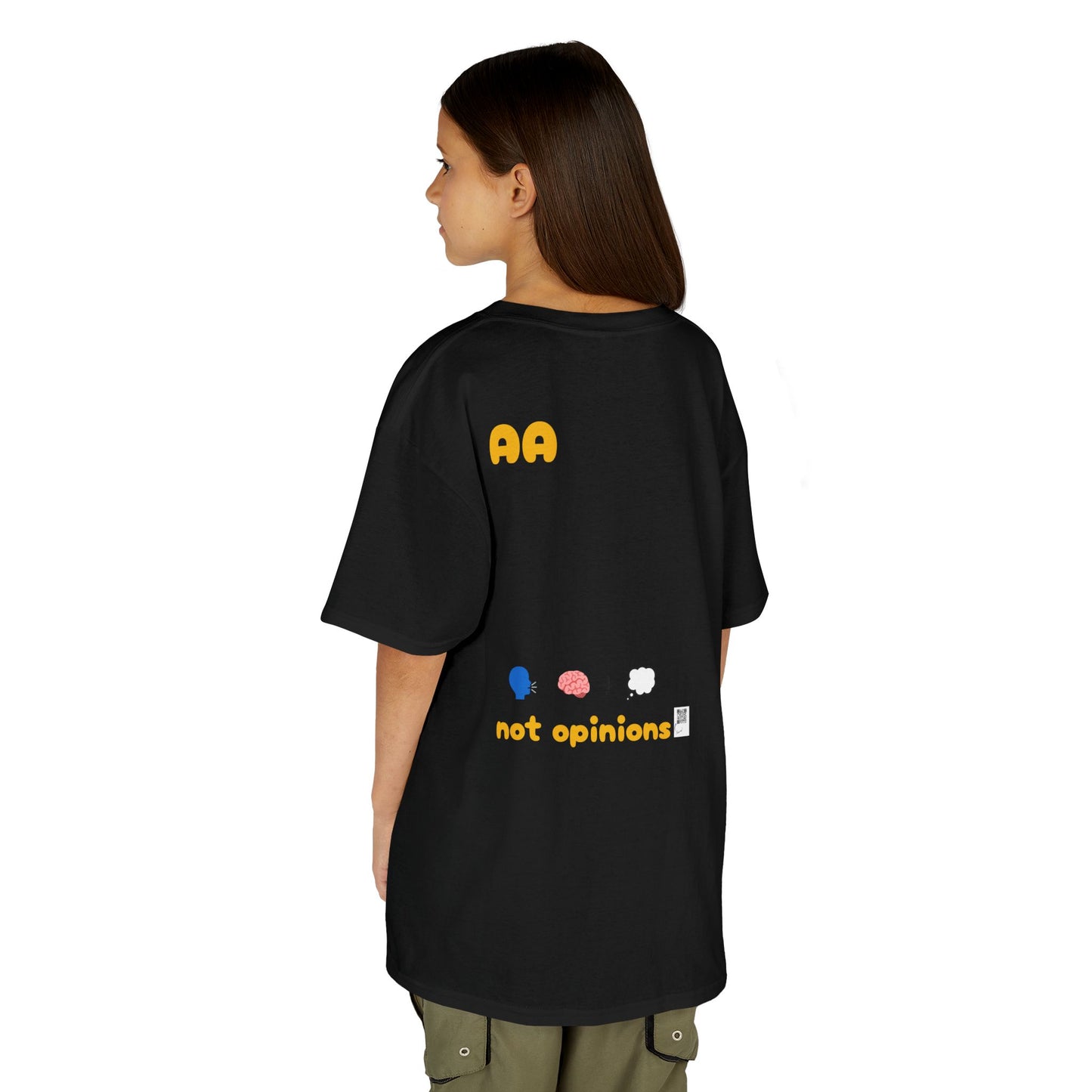 Kids Tee — "I farm AURA" Cute Minimalist Graphic Shirt