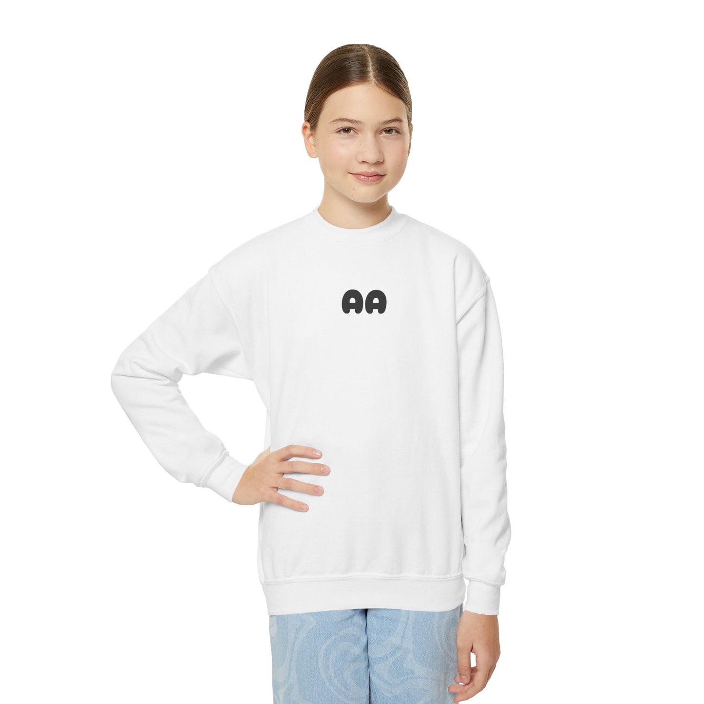 Aura Academy Youth Crewneck Sweatshirt — 'Got Drip' Graphic with Water Droplet